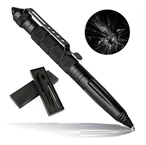 Bolígrafo táctico de defensa ZK20, bolígrafo de aluminio de alta calidad,  antideslizante, portátil, de autodefensa, Kit