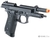 M9 PT92 Full Metal Semi / Full Auto Select Fire CO2 Gas Blowback Airsoft Pistola de KWC (Color: Negro)