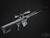 Rifle de francotirador Airsoft de acción de cerrojo M82A1 con licencia Matrix Barrett (modelo: negro/solo pistola) - comprar en línea