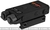 PEQ-10 Compact Airsoft LED Illuminator / Laser Combo de Bravo FMA (Color: Negro)