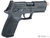 Replica Airsoft GBB SIG Sauer ProForce P320 M18 MHS exclusiva de Evike.com Negro / Green Gas - VETA