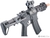 Rifle Colt Sportsline M4 AEG con licencia Cybergun con caja de cambios con microinterruptor G3 (modelo: URX4 PDW-S / negro) - comprar en línea