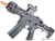 Rifle Colt Sportsline M4 AEG con licencia Cybergun con caja de cambios con microinterruptor G3 (modelo: URX4 PDW-S / negro)