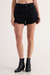 Short STARLIGHT deflecado negro con tachas de estrellas