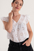 Blusa SALVATORE broderie - Gloria y Paz