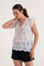 Blusa SALVATORE broderie