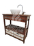 VANITORY DE 84 CM CON CANASTOS + BARRAL + BACHA + GRIFERIA - tienda online