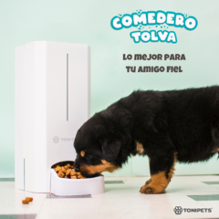 COMEDERO TOLVA TONIPETS SMALL (Para Gatos y/o perros chicos) - rubipets