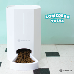 COMEDERO TOLVA TONIPETS LARGE (Para perros medianos y/o grandes) - rubipets