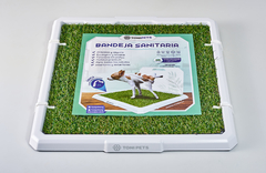 Bandeja Sanitaria Pasto Sintético Tonipets Hembra Baño Cesped 100% lavable - comprar online