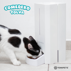 COMEDERO TOLVA TONIPETS SMALL (Para Gatos y/o perros chicos) - tienda online