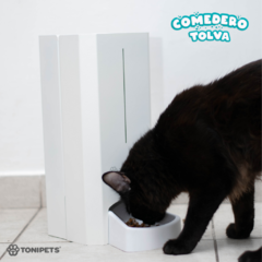 Imagen de COMEDERO TOLVA TONIPETS SMALL (Para Gatos y/o perros chicos)