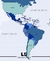 Mapa Adesivo Países e Capitas - Azul na internet