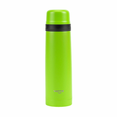 Termo de 500ml color verde de la marca VONNE, ideal para uso en hogar y actividades al aire libre.