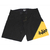 Boardshort Black Yellow Titan 18" - comprar online