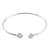 Pulsera esclava nacar de plata 925 cod.2170