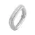 Anillo cuadrado de plata 925 cod.2118