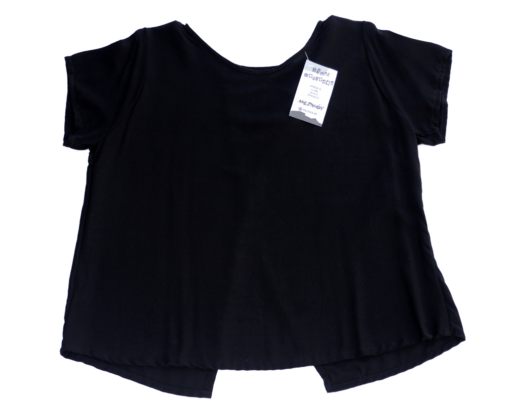 Blusa espalda abierta hot sale