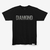Camiseta Diamond Supply Bold Diamond Tee - Black