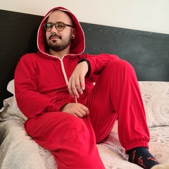 Macacão de Pijama em Malha na internet