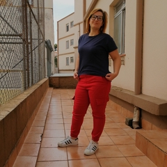 Imagem do Calça Jogger Feminina Vermelha