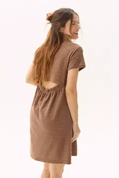 VESTIDO CUT RUSTICO chocolate en internet