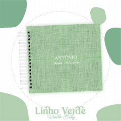 Livro do Bebê - Linho Verde