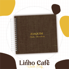 Livro do Bebê - Linho Café