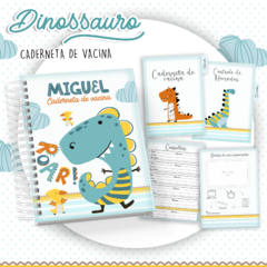 Caderneta de Vacinas - Dinossauro