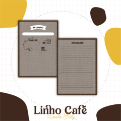 Caderneta de Vacinas - Linho Café - comprar online