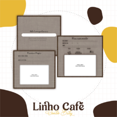 Livro do Bebê - Linho Café - comprar online