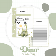 Caderneta de Vacinas - Dinossauro - comprar online