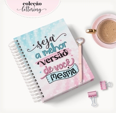 Agenda Feminina Permanente Lettering na internet