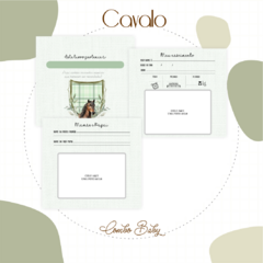 Livro do Bebê - Cavalo com Monograma - comprar online