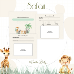 Livro do Bebê - Safari Monograma - comprar online