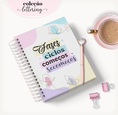 Agenda Feminina Permanente Lettering