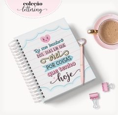 Agenda Feminina Permanente Lettering na internet