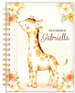 Caderneta de Vacinas - Girafinha Menina