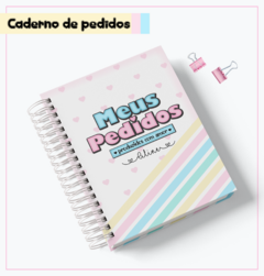 Caderno de Pedidos - loja online