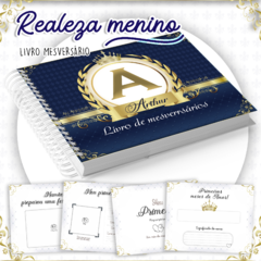 Álbum Mesversário - Realeza Menino