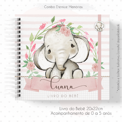 Livro do Bebê - Elefante Menina