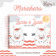 Livro do Bebê - Gêmeos Marinheiro