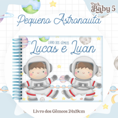 Livro do Bebê - Gêmeos Astronauta