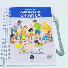 Caderneta de Vacinas - Cinza - Kazarte