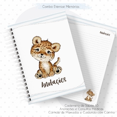 Caderneta de Vacinas - Leopardo Menino - comprar online