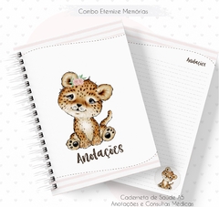 Caderneta de Vacinas - Leopardo Menino - comprar online