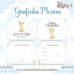 Livro do Bebê - Girafinha Menino - comprar online