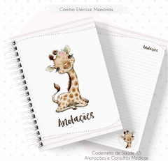 Caderneta de Vacinas - Girafinha Menina - comprar online