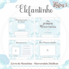 Álbum Mesversário - Elefante Menino - comprar online