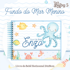 Livro do Bebê - Fundo do Mar Menino